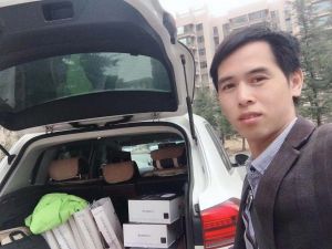 白水印象小區集體安裝米微新風系統